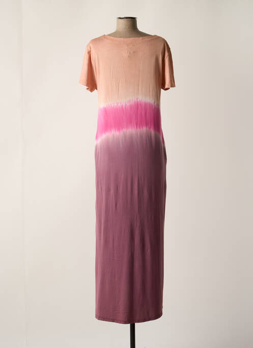 Robe longue violet DROLATIC pour femme