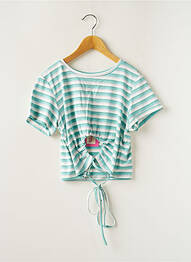 Top manches courtes manches courtes bleu IMPERIAL fille