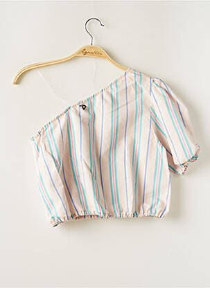 Top sans manche sans manche beige DIXIE fille