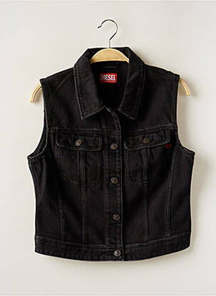 Veste casual col chemisier noir DIESEL fille