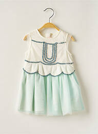 Robe mi-longue sans manche sans manche blanc BILLIEBLUSH fille
