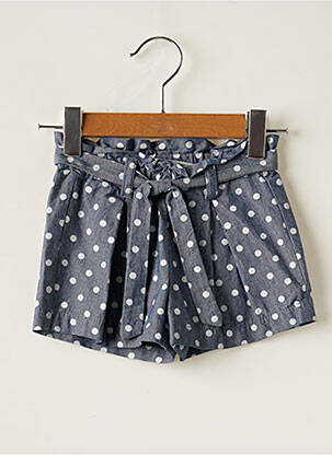 Short bleu PLEASE fille