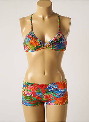 Maillot de bain 2 pièces orange BANANA MOON fille
