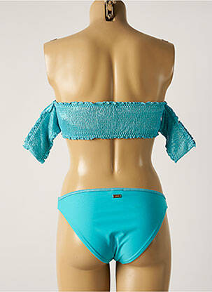 Maillot de bain 2 pièces bleu CHIPOTE PAS fille