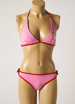 Maillot de bain 2 pièces rose HELLO KITTY fille