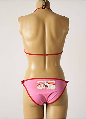 Maillot de bain 2 pièces rose HELLO KITTY fille