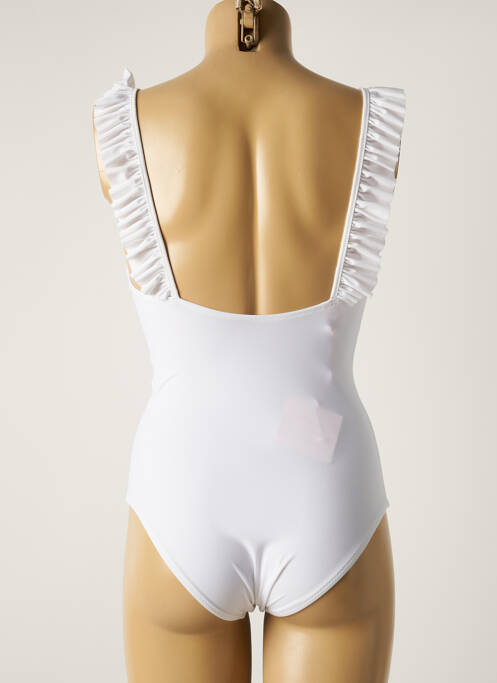 Maillot de bain 1 pièce blanc LISON pour fille