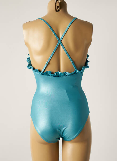 Maillot de bain 1 pièce bleu LISON pour fille