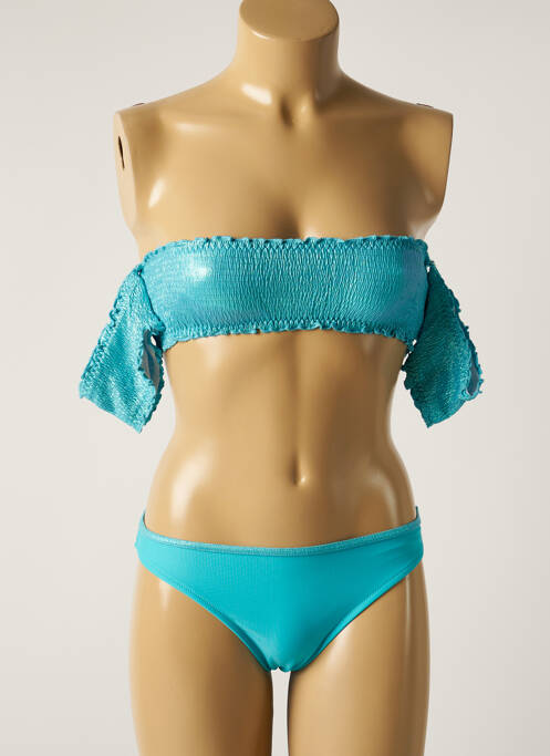 Maillot de bain 2 pièces bleu CHIPOTE PAS pour fille