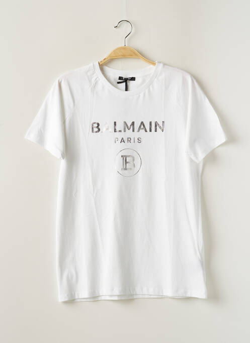 T-shirt blanc BALMAIN pour fille