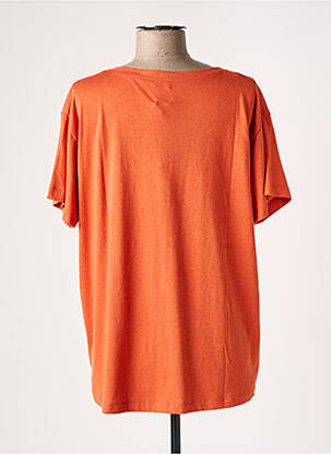 T-shirt orange DROLATIC femme