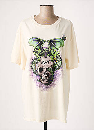 T-shirt beige NEWTONE femme