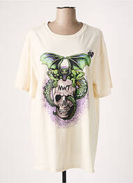 T-shirt beige NEWTONE femme