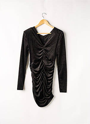 Robe mi-longue noir DESIGNERS, REMIX fille