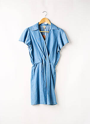 Robe mi-longue bleu BELLEROSE fille