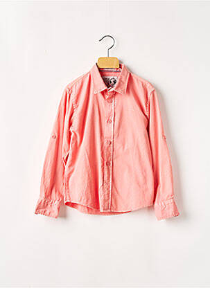 Chemise manches longues orange HERO SEVEN garçon