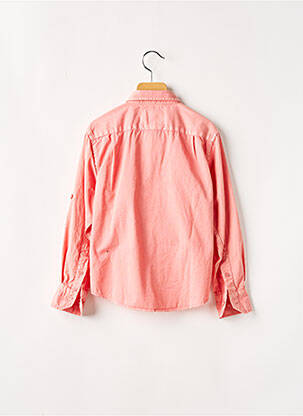 Chemise manches longues orange HERO SEVEN garçon