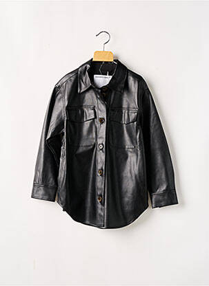 Veste casual noir DESIGNERS, REMIX fille