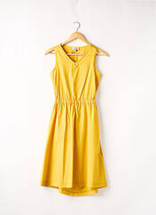 Robe mi-longue jaune DIXIE pour fille seconde vue