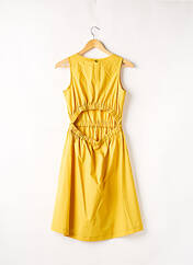 Robe mi-longue jaune DIXIE pour fille seconde vue