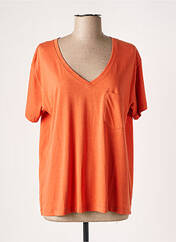 T-shirt orange DROLATIC pour femme seconde vue