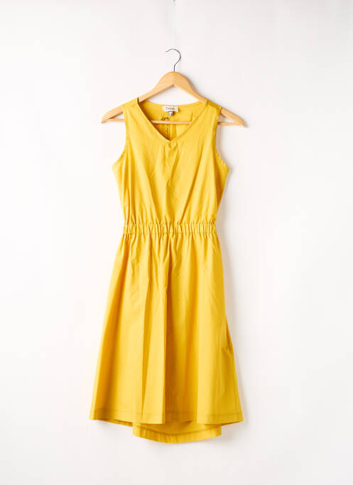 Robe mi-longue jaune DIXIE pour fille