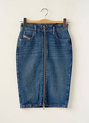 Jupe mi-longue bleu DIESEL femme