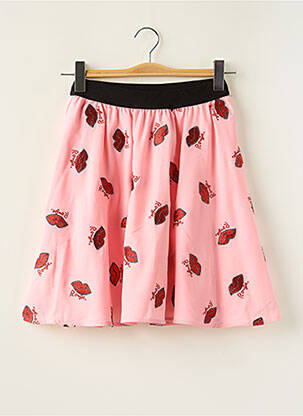 Jupe mi-longue rose SONIA RYKIEL fille