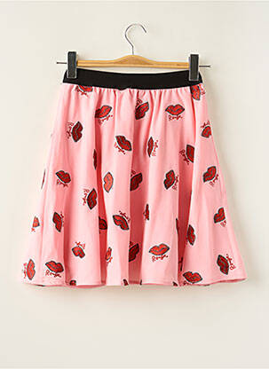 Jupe mi-longue rose SONIA RYKIEL fille