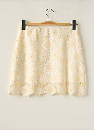 Jupe courte beige PLEASE fille