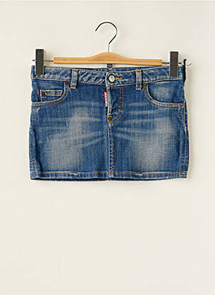 Jupe courte bleu DSQUARED2 fille