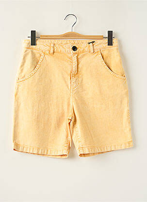 Bermuda jaune LEON & HARPER femme