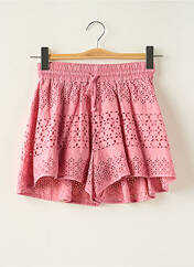 Short rose DIXIE pour fille seconde vue