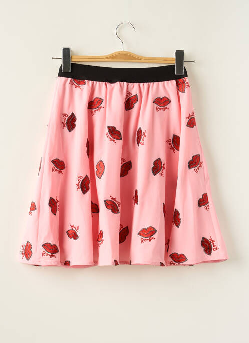 Jupe mi-longue rose SONIA RYKIEL fille