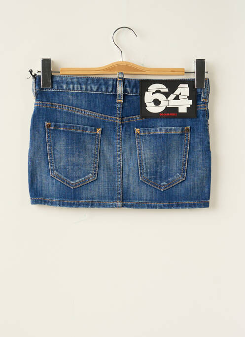 Jupe courte bleu DSQUARED2 pour fille