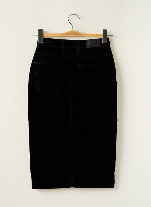 Jupe mi-longue noir DIESEL pour femme