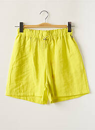 Short taille haute taille élastique vert IMPERIAL fille