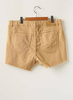 Short stretch taille ajustable beige DIXIE fille