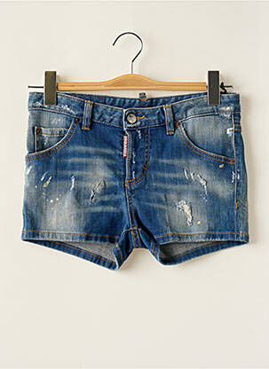 Short stretch bleu DSQUARED2 fille