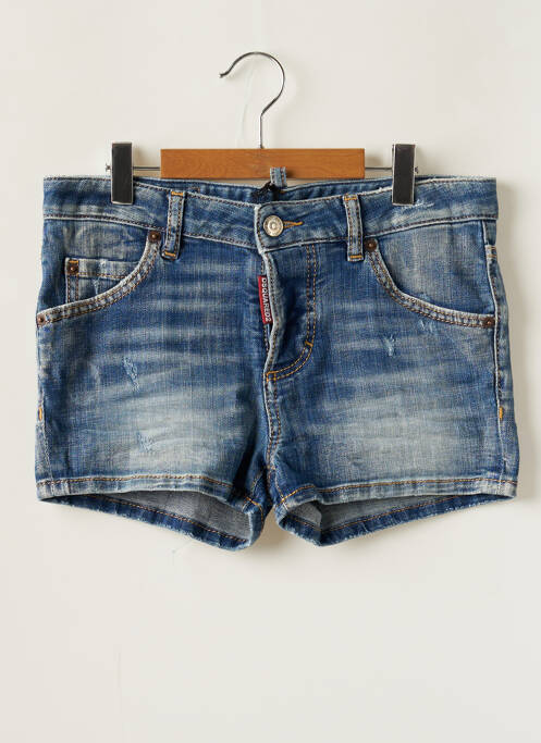 Short bleu DSQUARED2 pour fille