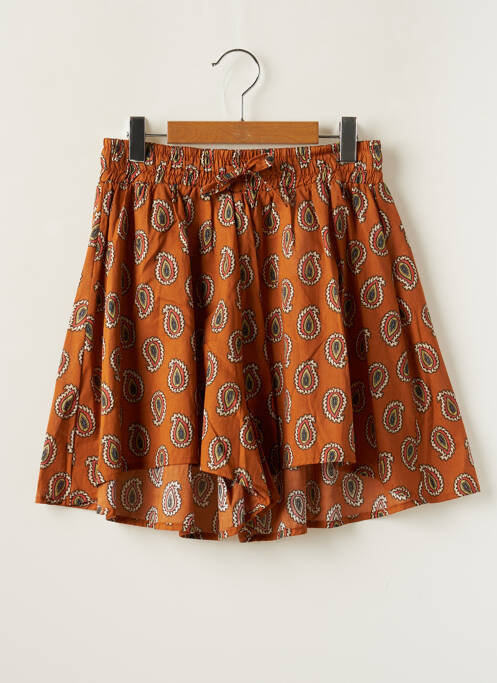 Short marron DIXIE pour fille