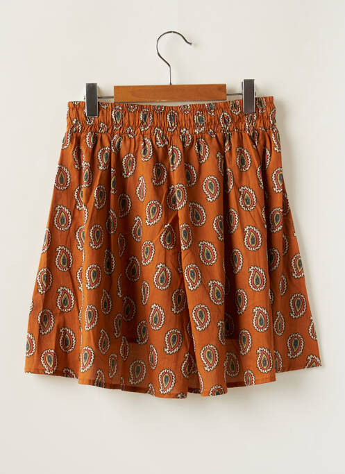 Short marron DIXIE pour fille