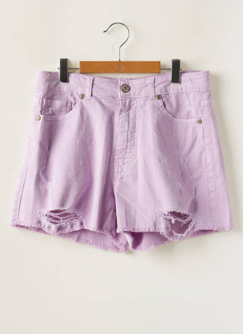 Short violet PLEASE pour fille