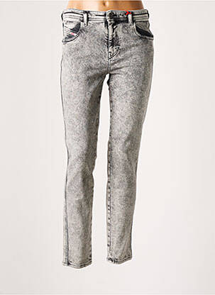 Jeans skinny gris DIESEL femme