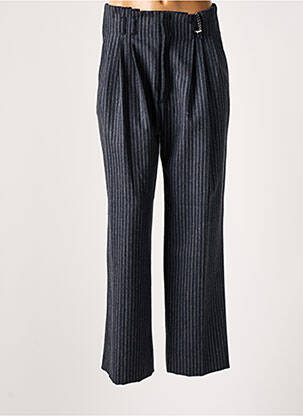 Pantalon droit gris LAURENCE BRAS femme