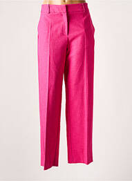 Pantalon droit rose SELECTED femme