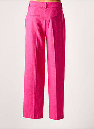 Pantalon droit rose SELECTED femme