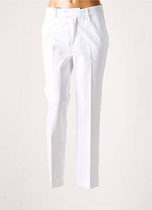 Pantalon slim blanc LEON & HARPER femme