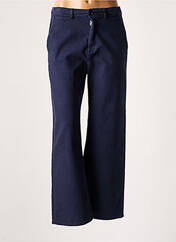 Pantalon droit bleu LEON & HARPER pour femme seconde vue