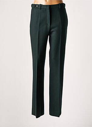 Pantalon droit vert LAURENCE BRAS pour femme
